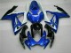 Azul Abs Plásticos GSXR 600 / 750 K6 2006-2007