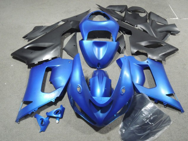Azul Abs Plásticos ZX6R 2005-2006