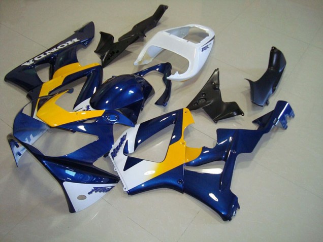 Azul Amarelo Carenagem CBR 900RR 929 2000-2001 Azul Amarelo Carenagem CBR 900RR 929 2000-2001