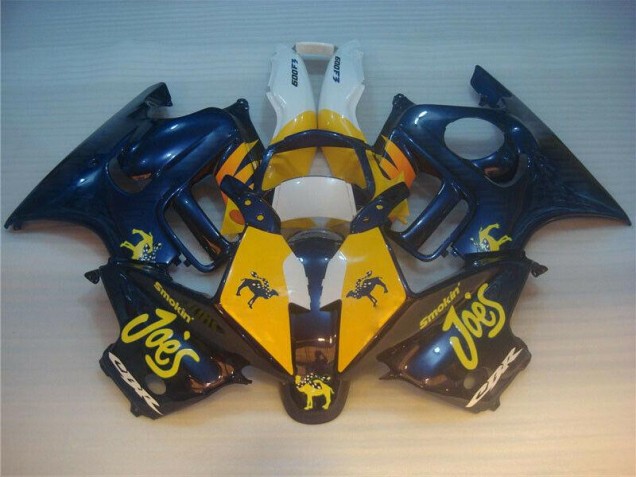 Azul Amarelo Joes Carenagem CBR 600 F3 1995-1998 Azul Amarelo Joes Carenagem CBR 600 F3 1995-1998