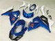 Azul Branco Abs Kit Carenagem & Plásticos GSXR 1000 2017-2023 Azul Branco Abs Kit Carenagem & Plásticos GSXR 1000 2017-2023