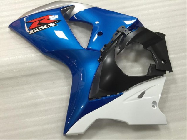Azul Branco Abs Kit Carenagem & Plásticos GSXR 1000 2017-2023 Azul Branco Abs Kit Carenagem & Plásticos GSXR 1000 2017-2023