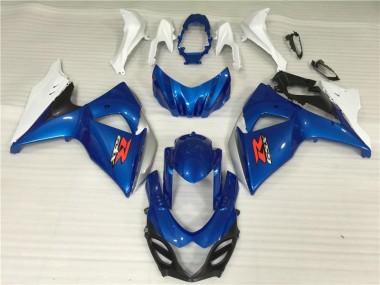 Azul Branco Abs Kit Carenagem & Plásticos GSXR 1000 2017-2023