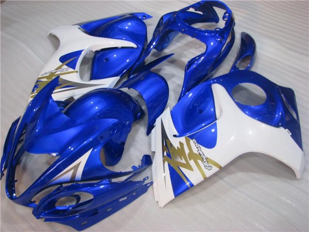 Azul Branco Abs Kit Carenagem & Plásticos GSXR 1300 Hayabusa 2008-2019 Azul Branco Abs Kit Carenagem & Plásticos GSXR 1300 Hayabusa 2008-2019