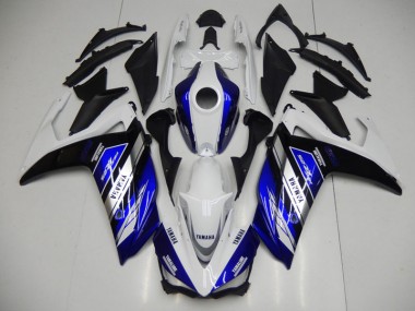 Azul Branco Abs Kit Carenagem & Plásticos R3 2015-2022