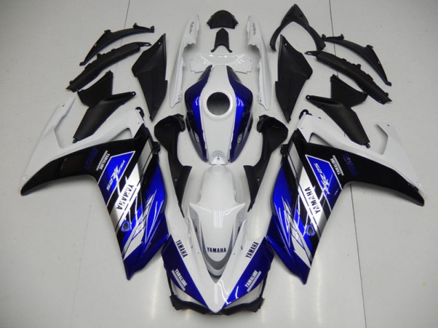 Azul Branco Abs Kit Carenagem & Plásticos R3 2015-2022 Azul Branco Abs Kit Carenagem & Plásticos R3 2015-2022