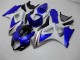 Azul Branco Abs Kits Carenagem GSXR 1000 K7 2007-2008 Azul Branco Abs Kits Carenagem GSXR 1000 K7 2007-2008