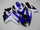 Azul Branco Abs Kits Carenagem GSXR 600 / 750 K6 2006-2007 Azul Branco Abs Kits Carenagem GSXR 600 / 750 K6 2006-2007