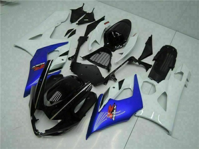 Azul Branco Abs Kits Completos Carenagem GSXR 1000 K5 2005-2006 Azul Branco Abs Kits Completos Carenagem GSXR 1000 K5 2005-2006
