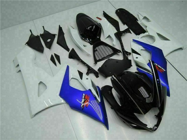 Azul Branco Abs Kits Completos Carenagem GSXR 1000 K5 2005-2006 Azul Branco Abs Kits Completos Carenagem GSXR 1000 K5 2005-2006