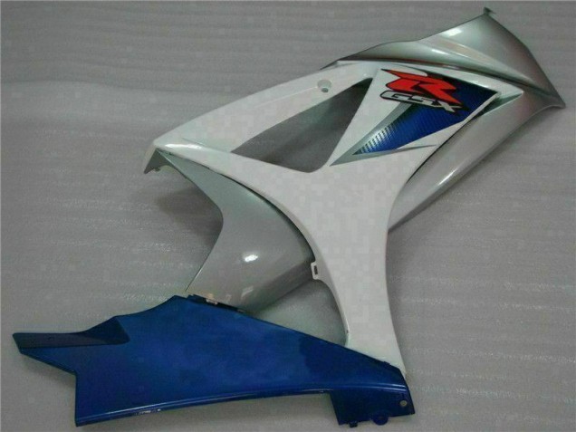 Azul Branco Abs Kits Completos Carenagem GSXR 1000 K7 2007-2008