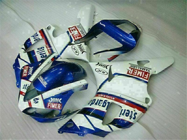 Azul Branco Abs Plástico R1 2000-2001 Azul Branco Abs Plástico R1 2000-2001