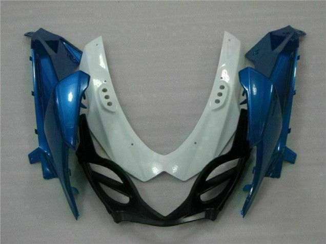 Azul Branco Abs Plásticos GSXR 1000 K9 2009-2016 Azul Branco Abs Plásticos GSXR 1000 K9 2009-2016