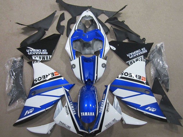Azul Branco Azul Branco ENEOS Carenagem R1 2000-2001 Azul Branco Azul Branco ENEOS Carenagem R1 2000-2001