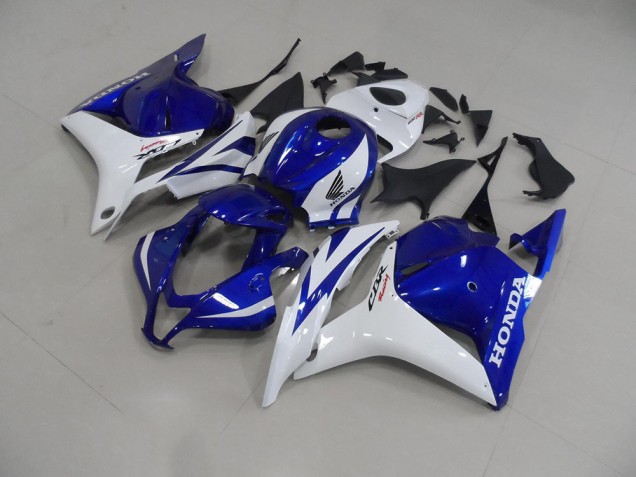 Azul Branco Carenagem CBR 600RR 2009-2012 Azul Branco Carenagem CBR 600RR 2009-2012