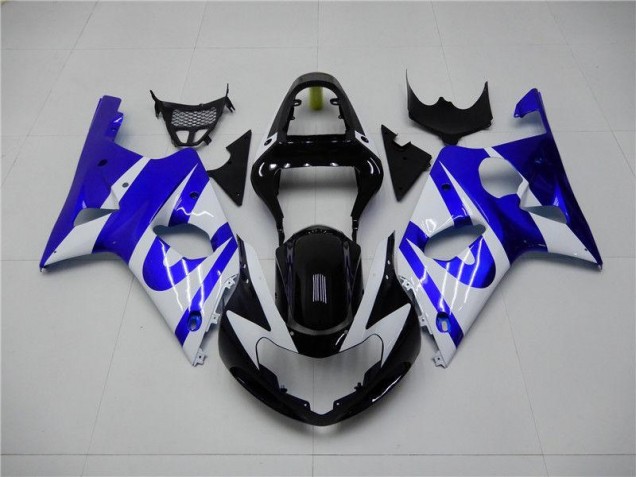 Azul Branco Carenagem GSXR 1000 K3 2003-2004 Azul Branco Carenagem GSXR 1000 K3 2003-2004