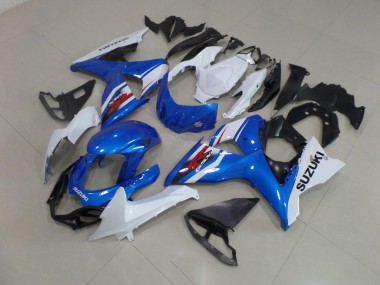 Azul Branco Carenagem GSXR 1000 K9 2009-2016