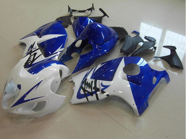 Azul Branco Carenagem & Plástico GSXR 1300 Hayabusa 1996-2007 Azul Branco Carenagem & Plástico GSXR 1300 Hayabusa 1996-2007