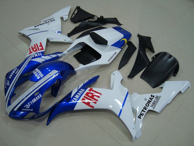 Azul Branco Carenagem & Plástico R1 2002-2003 Azul Branco Carenagem & Plástico R1 2002-2003