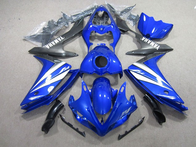 Azul Branco Carenagem & Plástico R1 2007-2008 Azul Branco Carenagem & Plástico R1 2007-2008