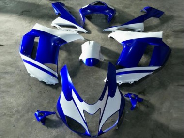 Azul Branco Carenagem ZX6R 2007-2008