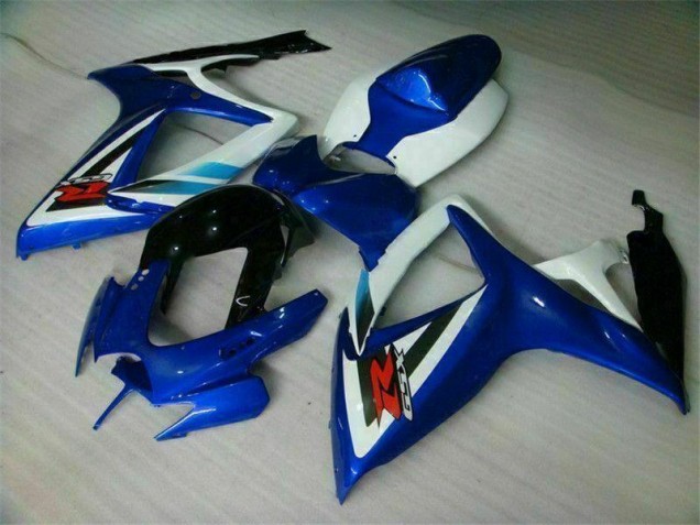 Azul Branco Carroçaria GSXR 600 / 750 K6 2006-2007