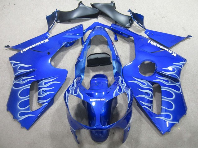 Azul Branco Chama Carenagem ZX12R 2002-2006