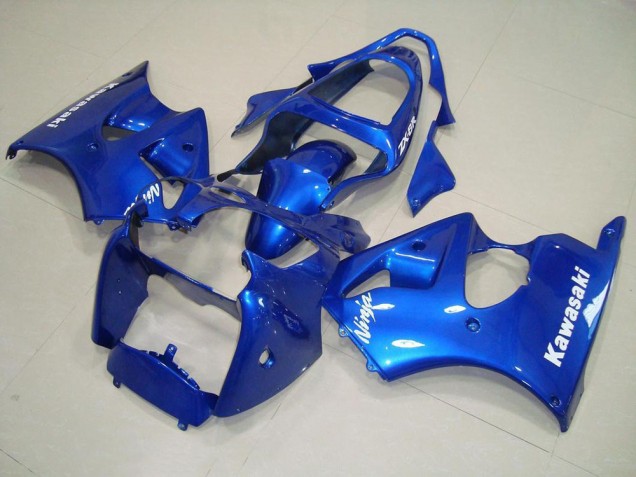 Azul & Branco Decalques Carenagem ZX6R 2000-2002 Azul & Branco Decalques Carenagem ZX6R 2000-2002