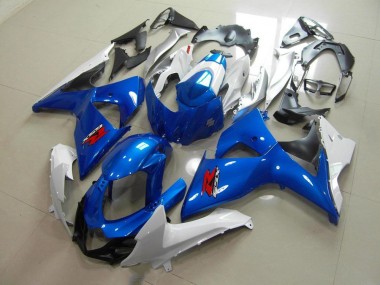 Azul & Branco Estilo OEM Carroçaria GSXR 1000 K9 2009-2016