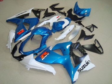 Azul & Branco Estilo OEM Kit Carenagem GSXR 1000 K9 2009-2016