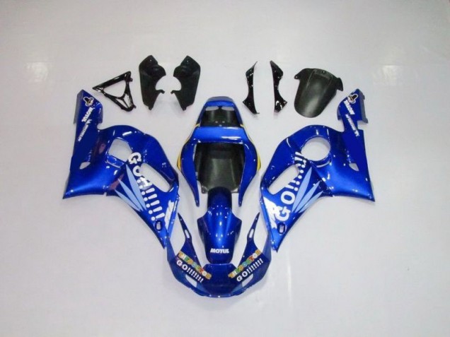 Azul Branco Go Motul Carenagem R6 1998-2002 Azul Branco Go Motul Carenagem R6 1998-2002