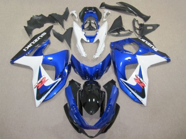 Azul Branco Kit Carenagem GSXR 1000 K9 2009-2016