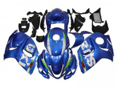 Azul Branco Kit Carenagem GSXR 1300 Hayabusa 2008-2019