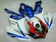 Azul Branco Kit Completo Carenagem CBR 1000RR 2004-2005 Azul Branco Kit Completo Carenagem CBR 1000RR 2004-2005
