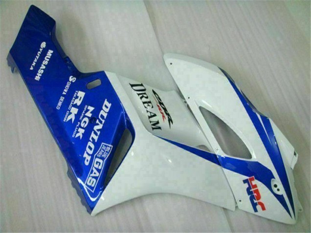 Azul Branco Kit Completo Carenagem CBR 1000RR 2004-2005 Azul Branco Kit Completo Carenagem CBR 1000RR 2004-2005