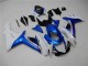 Azul Branco Kit Completo Carenagem GSXR 600 / 750 K11 2011-2021