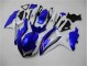 Azul Branco Kit Completo Carenagem GSXR 600 / 750 K8 2008-2010 Azul Branco Kit Completo Carenagem GSXR 600 / 750 K8 2008-2010