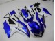 Azul Branco Kit Completo Carenagem GSXR 600 / 750 K8 2008-2010 Azul Branco Kit Completo Carenagem GSXR 600 / 750 K8 2008-2010