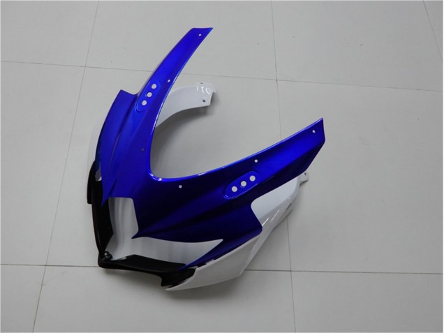Azul Branco Kit Completo Carenagem GSXR 600 / 750 K8 2008-2010 Azul Branco Kit Completo Carenagem GSXR 600 / 750 K8 2008-2010