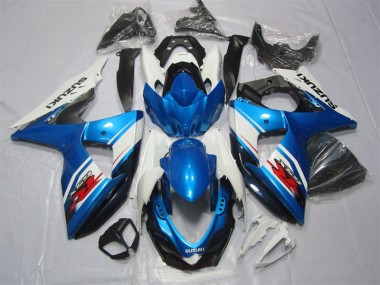 Azul Branco Kits Carenagem GSXR 1000 K9 2009-2016
