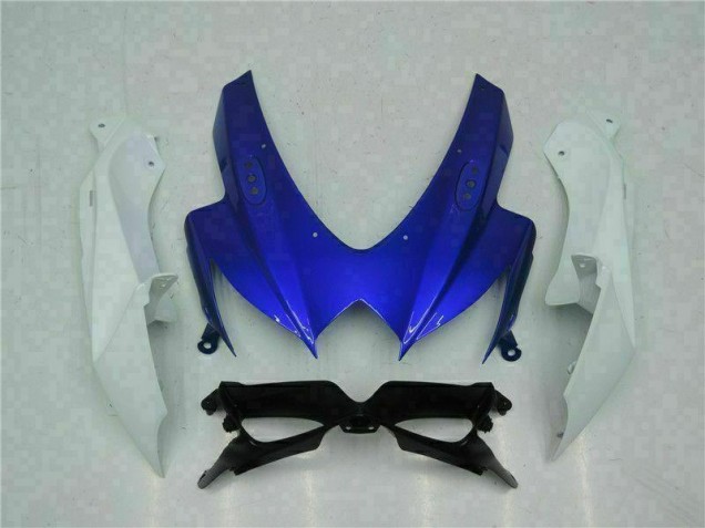 Azul Branco Kits Carenagem GSXR 600 / 750 K8 2008-2010 Azul Branco Kits Carenagem GSXR 600 / 750 K8 2008-2010