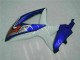Azul Branco Kits Carenagem GSXR 600 / 750 K8 2008-2010 Azul Branco Kits Carenagem GSXR 600 / 750 K8 2008-2010