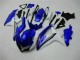 Azul Branco Kits Completo Carenagem GSXR 600 / 750 K8 2008-2010
