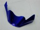 Azul Branco Kits Completo Carenagem GSXR 600 / 750 K8 2008-2010