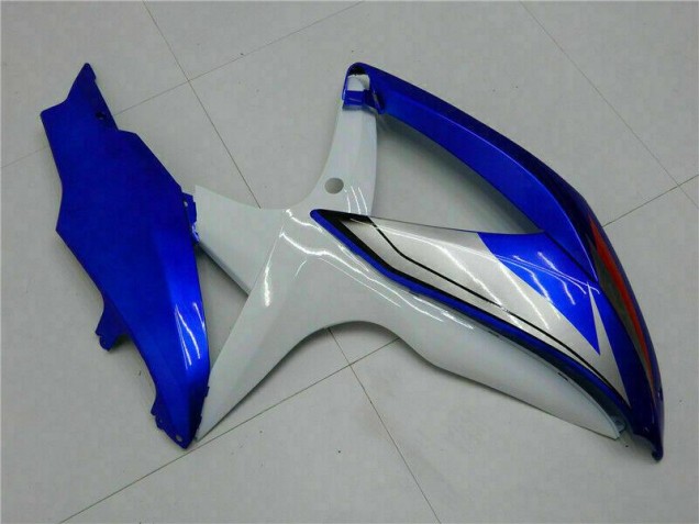 Azul Branco Kits Completo Carenagem GSXR 600 / 750 K8 2008-2010