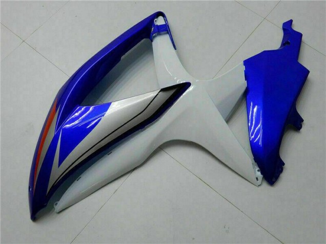 Azul Branco Kits Completo Carenagem GSXR 600 / 750 K8 2008-2010