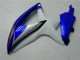 Azul Branco Kits Completo Carenagem GSXR 600 / 750 K8 2008-2010