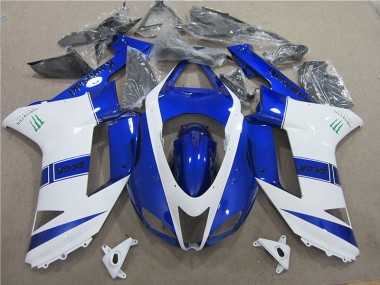 Azul Branco Monster Carenagem ZX6R 2007-2008