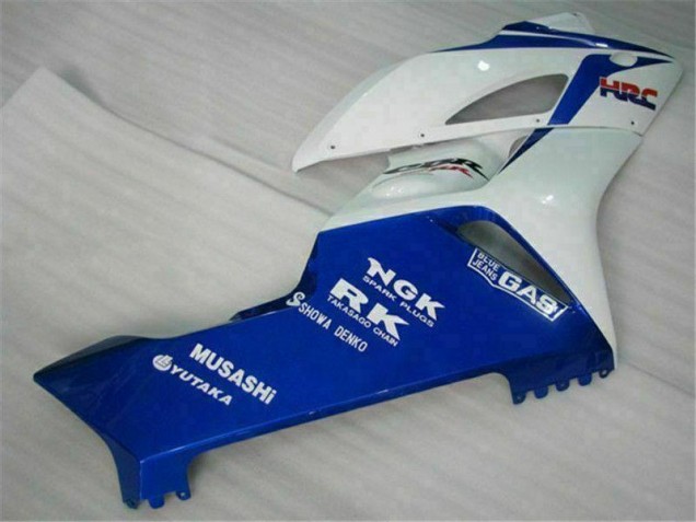 Azul Branco Plástico CBR 1000RR 2004-2005 Azul Branco Plástico CBR 1000RR 2004-2005