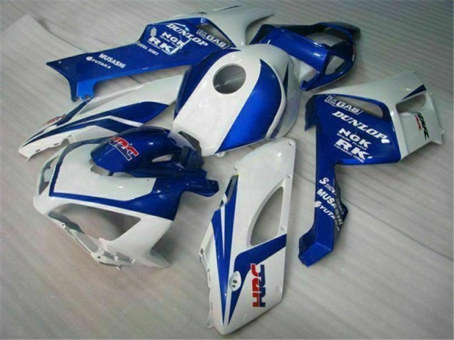 Azul Branco Plástico CBR 1000RR 2004-2005 Azul Branco Plástico CBR 1000RR 2004-2005